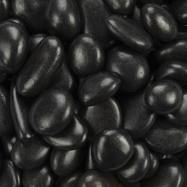 Msi Black Polished 0.5 Cu. Ft . 0.5 To 1.2 Cm Pebbles 40 Lb. Bag, 55PK ZOR-LSC-0153P - main